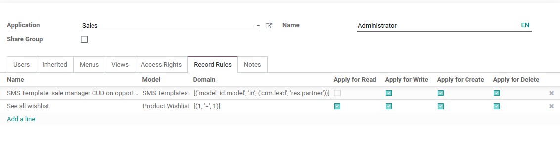 Adding Users & Managing Access Rights In Odoo