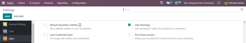 How to Configure Blocking and Warning Messages in Odoo