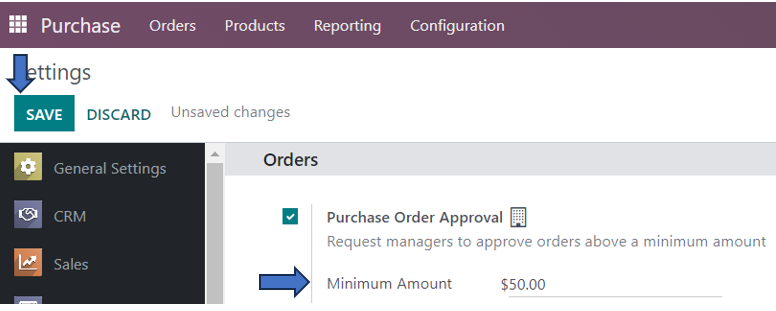 Purchase Orders in Odoo 16