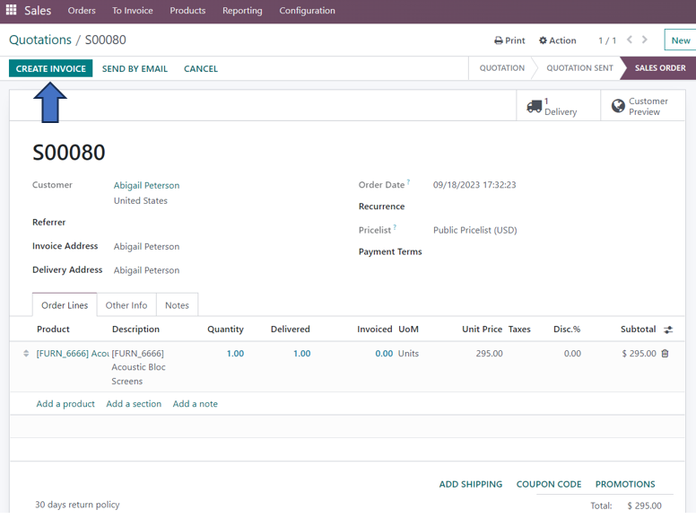 Delivery Orders in Odoo 16