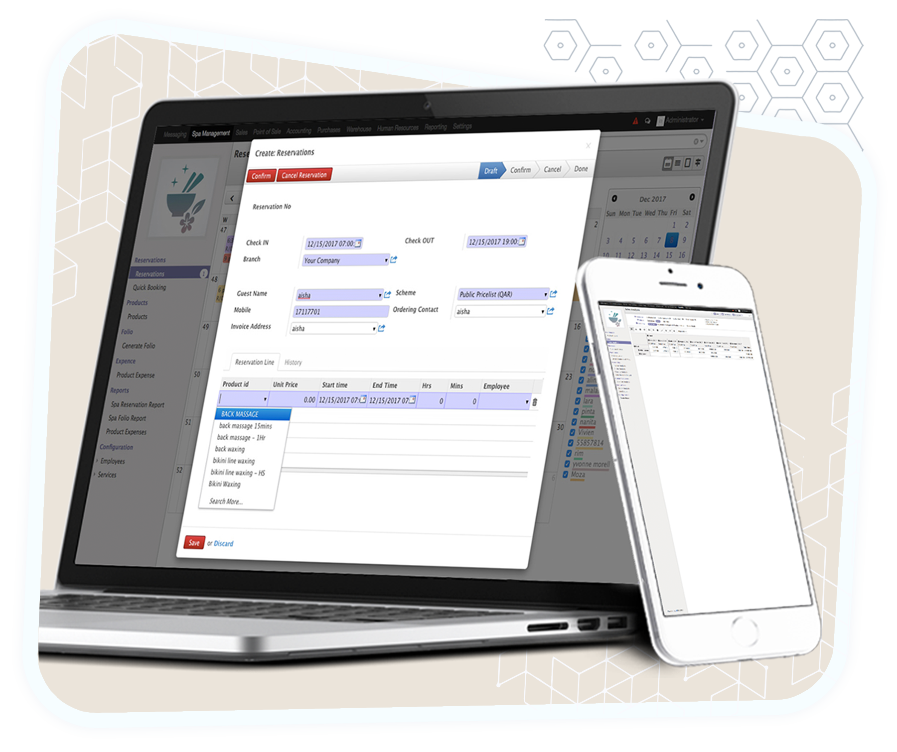 Spa Management Software
