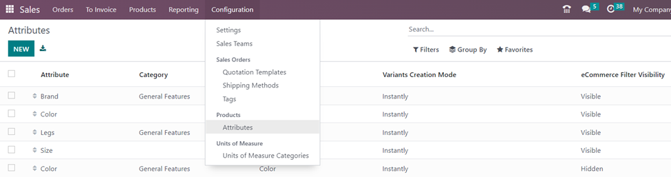 Sales in Odoo 16