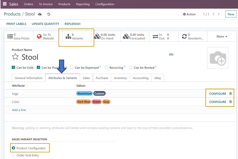 Sales in Odoo 16