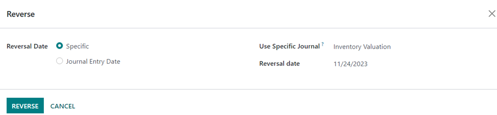 Journal Entries in Odoo 16