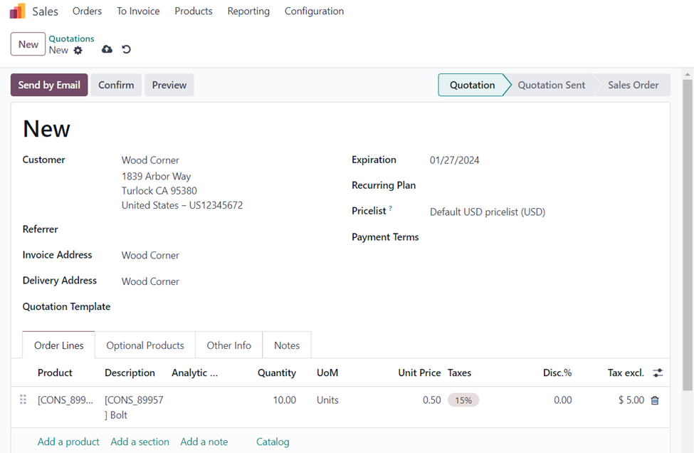 Consignment in Odoo 17