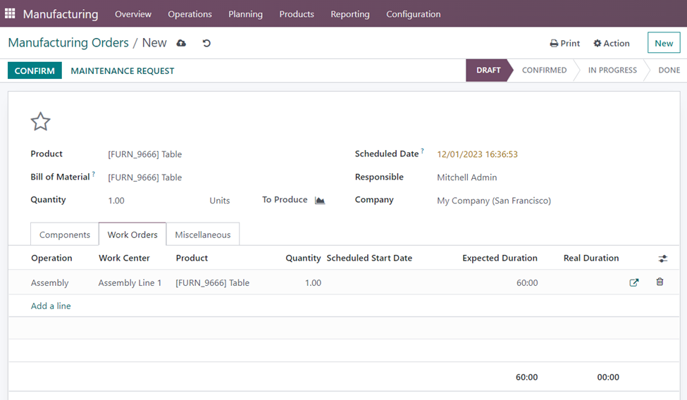 Cost Analysis in Odoo 16