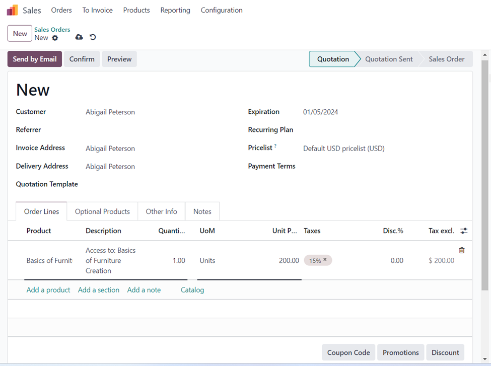 Subscriptions Billing in Odoo 17