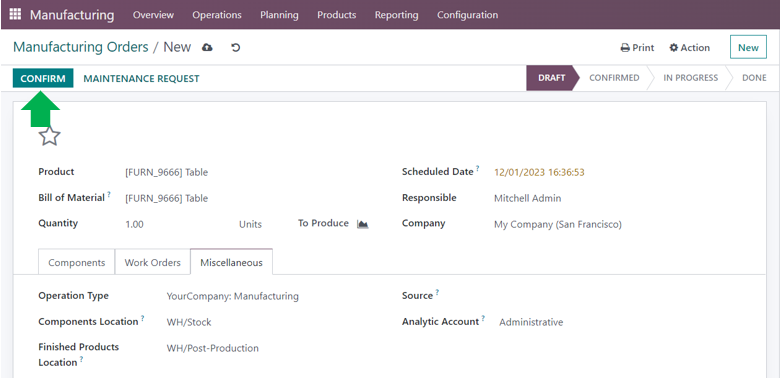 Cost Analysis in Odoo 16