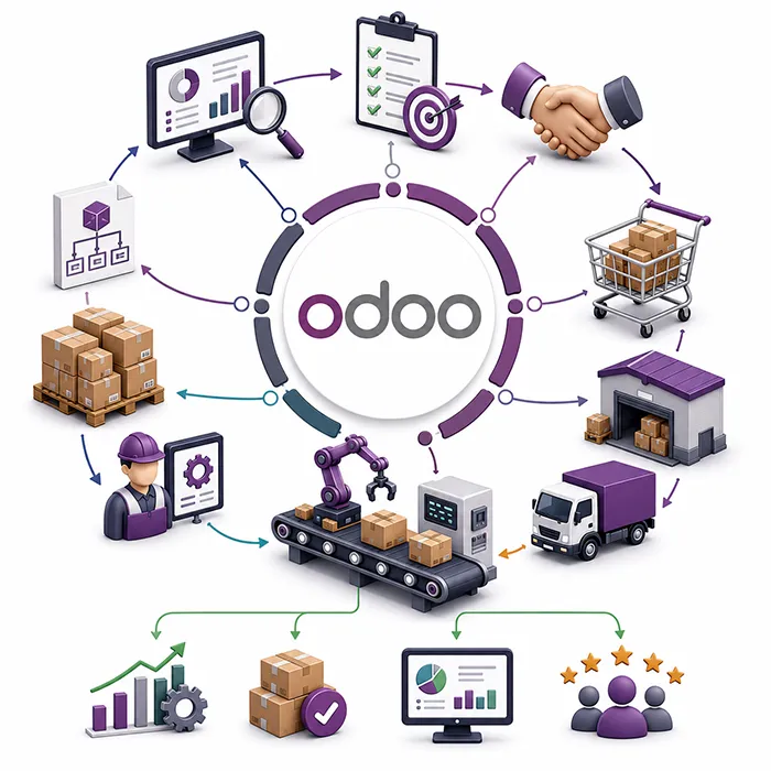Streamline Manufacturing Process with Odoo ERP