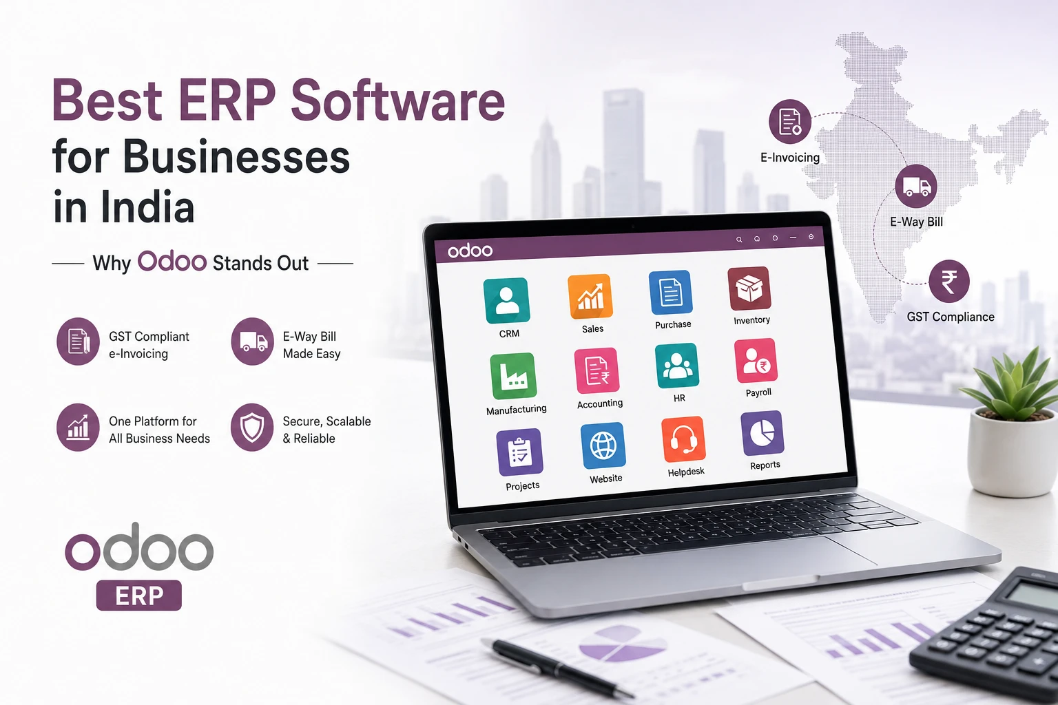 Best ERP Software for Businesses in India using Odoo ERP