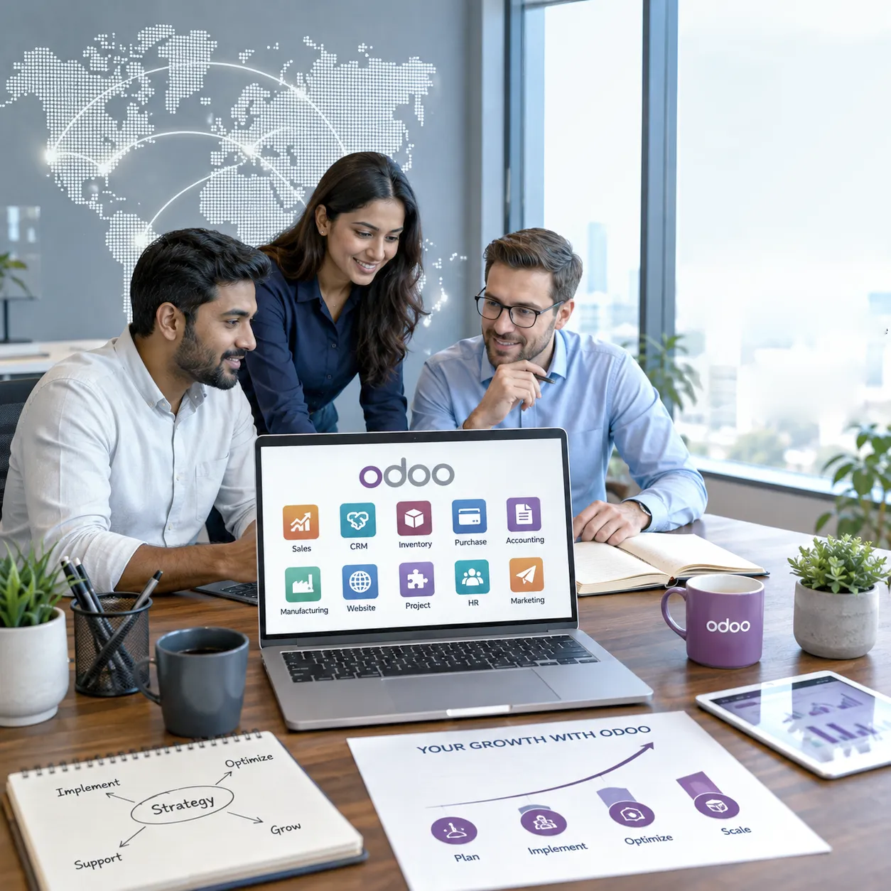 Infintor for Odoo ERP Implementation