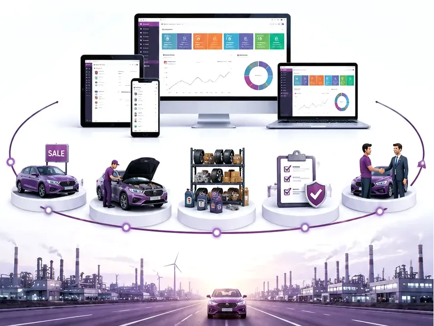 Odoo for Automotive Business