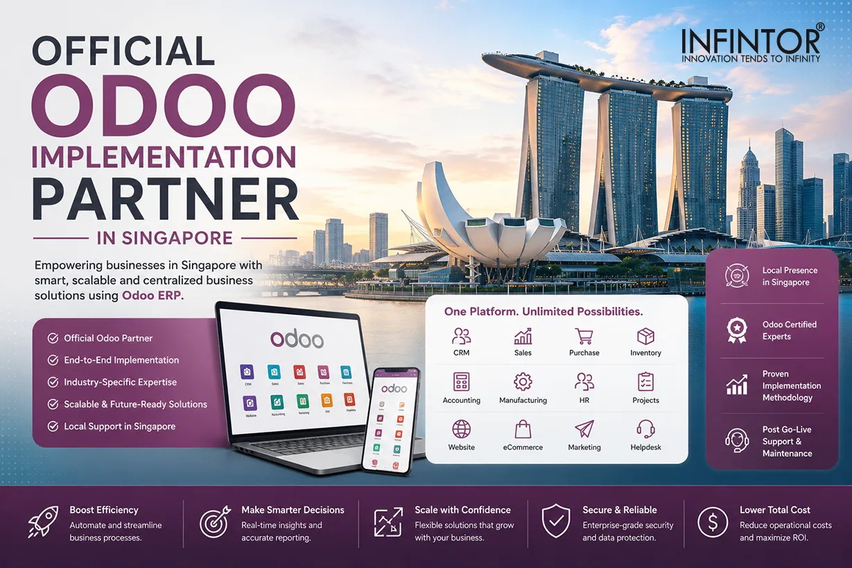 Official odoo implementation partner in singapore