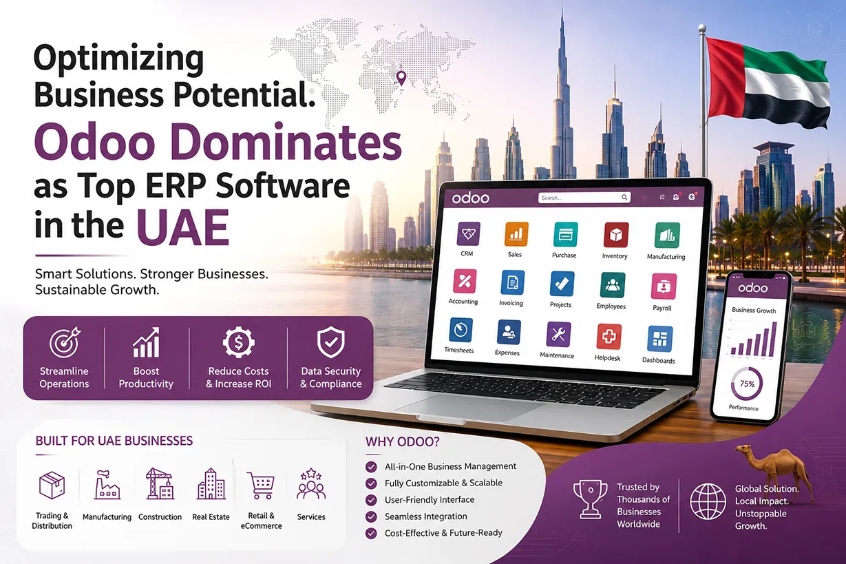 Optimizing Business Potential: Odoo Dominates as Top ERP Software in the UAE
